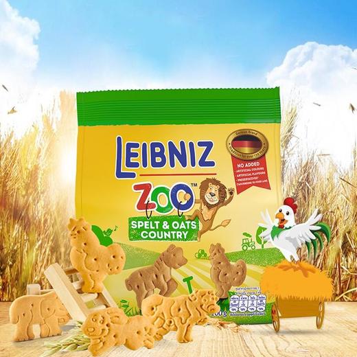 百乐顺农场动物型燕麦饼干 100g 商品图1