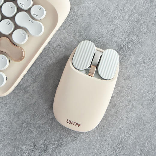 LOFREE 洛斐DOT圆点机械键盘奶茶系列 温柔暖色大气优雅[福利品] 商品图2