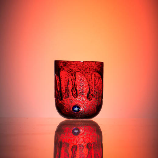 【ZECCHIN】意大利原产穆拉诺人鱼泪系列手工彩色玻璃酒水杯360ml 商品图4