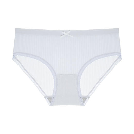 3条装梦芭蒂女内裤亲肤底裆两情相悦性感底裤舒适透气中腰平角裤 商品图2