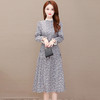 YWE  M21058碎花连衣裙修身气质减龄时尚 商品缩略图2