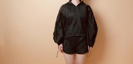 2021春夏新款——COMMXN短帽兜外套 墨绿色 商品图0