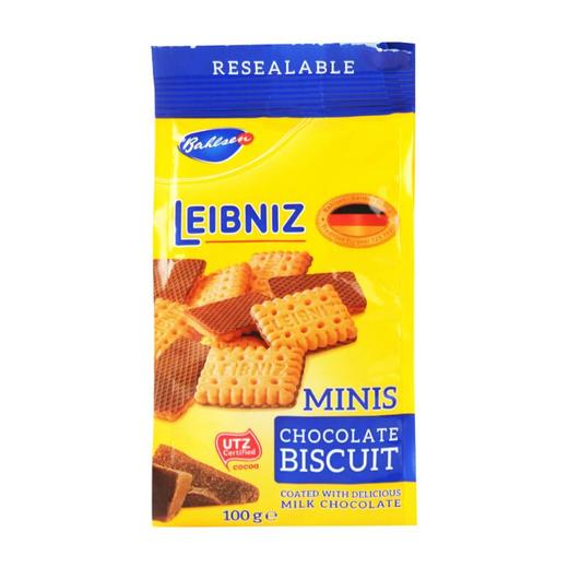 莱布尼兹牛奶巧克力饼干100g 商品图4