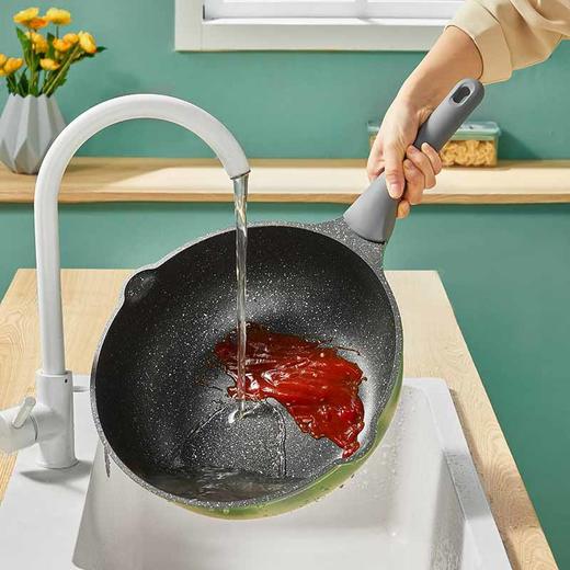 炊大皇不粘锅30cm竹青石超轻锅CG30ZQ-1 商品图4