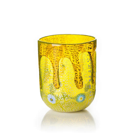 【ZECCHIN】意大利原产穆拉诺人鱼泪系列手工彩色玻璃酒水杯360ml 商品图2
