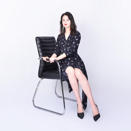 SAINT L’UCK/圣媛新款中长款印花雪纺连衣裙SA220L30 商品图1