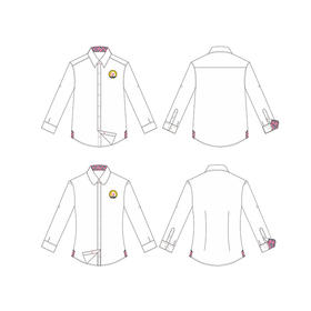 城西小学-男/女长袖衬衫