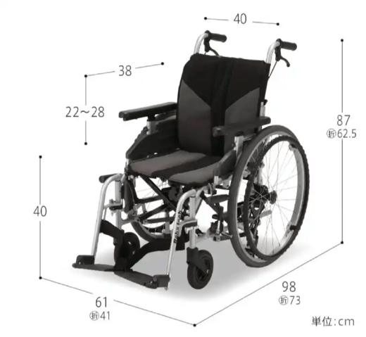 【全新科技轮椅】FranceBed 芙兰舒横向轮椅 可左右移动螃蟹轮椅 轮子可拆卸 商品图8