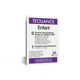 德诺海科 THERASCIENCE  ENFANT儿童专属益生菌30支/盒（法文版本与英文版本包装随机发）
