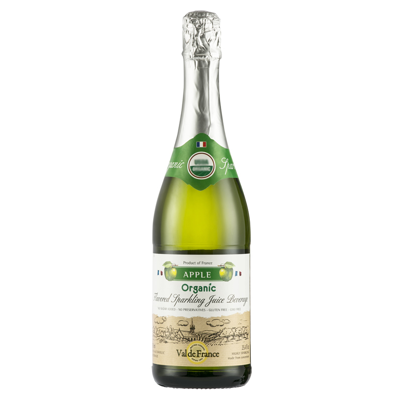 沃迪安含气青苹果味苹果汁饮料750ml