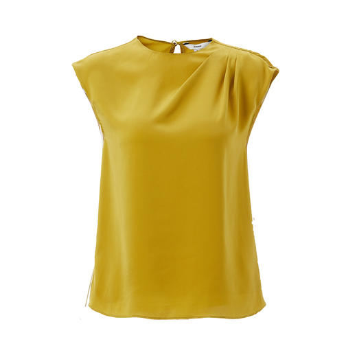 VIMAGE/纬漫纪夏季新款女装飞袖纯色简约优雅小上衣VC2113220 商品图4