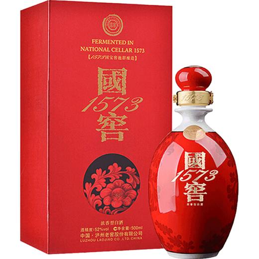 下架【泸州老窖】52国窖1573酒鸿运568/500ml 商品图1
