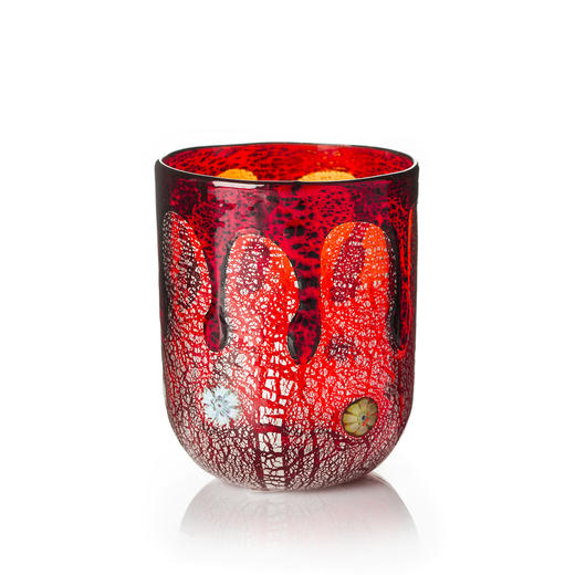 【ZECCHIN】意大利原产穆拉诺人鱼泪系列手工彩色玻璃酒水杯360ml 商品图1