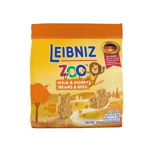 百乐顺动物型原味饼干100g 商品图2