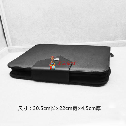 宠物美容师16支专用剪刀包带6个梳子位收纳工具包 商品图3