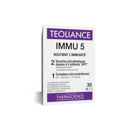 德诺海科 THERASCIENCE  IMMU5 5倍 婴幼儿及儿童益生菌 30支/（法文版本与英文版本包装随机发） 商品图0