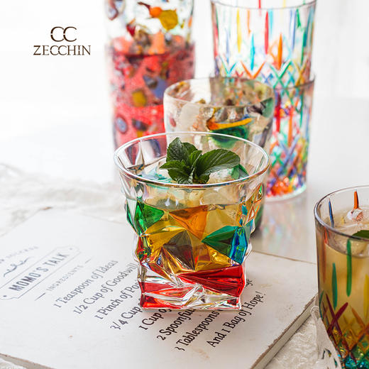 【ZECCHIN】意大利原产冰川系列手工威士忌洋酒杯350ml 商品图2