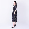 SAINT L’UCK/圣媛新款中长款印花雪纺连衣裙SA220L30 商品缩略图2