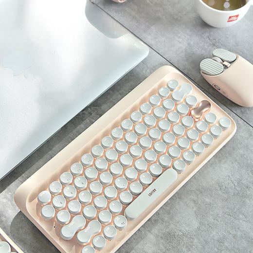LOFREE 洛斐DOT圆点机械键盘奶茶系列 温柔暖色大气优雅[福利品] 商品图7