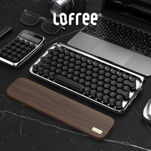 LOFREE 洛斐DOT圆点蓝牙机械键盘骑士套装 酷炫金属感舒适茶轴[福利品] 商品图3