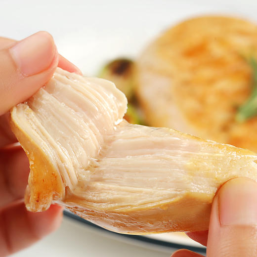 【满200-100】圣农霸气黑椒鲜香原味香煎鸡胸肉健身代餐鸡排100g*2包 商品图5