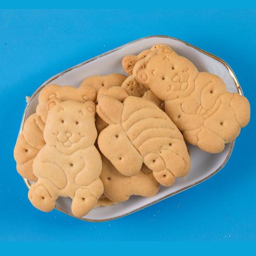 百乐顺动物型原味饼干100g 商品图3