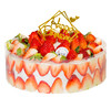 NO.96｜草莓满满蛋糕｜动物奶油蛋糕 商品缩略图0