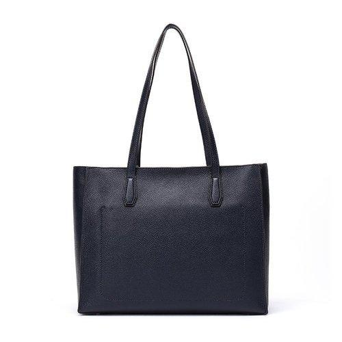 MichaelKors/迈克·科尔斯女士Saffiano皮革单肩手提包30T7GM9T7L深蓝色 商品图11