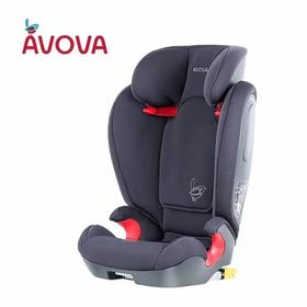 AVOVA德国制造进口儿童安全座椅汽车用斯大Star-Fix宝宝车载3-12岁R129认证ISOFIX接口 深海蓝