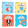 Baby Touch 触摸书系列4本 英文原版 Numbers Colours Shapes Words 颜色 数字 形状 单词 英文版幼儿英语启蒙读物 亲子共读 商品缩略图1