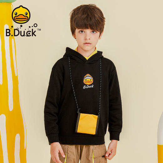 B.Duck小黄鸭童装秋季带帽卫衣105-170 BF3208916 商品图2
