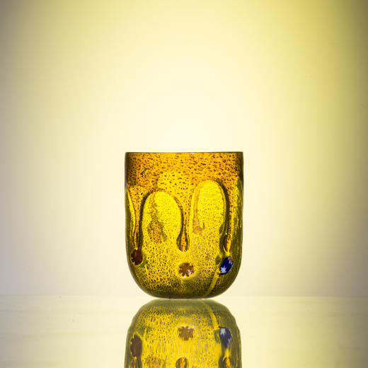 【ZECCHIN】意大利原产穆拉诺人鱼泪系列手工彩色玻璃酒水杯360ml 商品图5