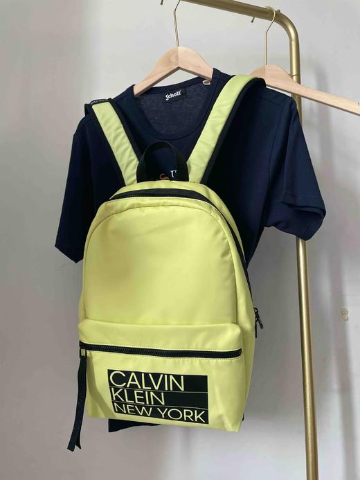 CK春夏黄色双肩背包 黑色 商品图7