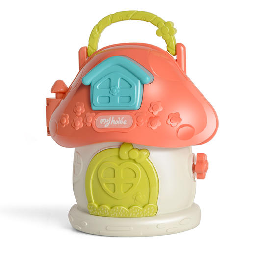 【蘑菇小屋幼儿园 了解幼儿园生活】儿童仿真幼儿园生活 一屋两种模式 24张投影影片 提前引导宝宝上幼儿园 商品图4