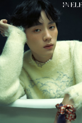 周翊然-淡水珍珠小熊项链