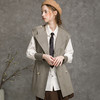 famecoco范可儿秋季套装女衬衫马甲外套休闲时尚两件套F216EC012 商品缩略图1