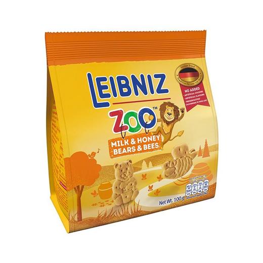 百乐顺动物型原味饼干100g 商品图1