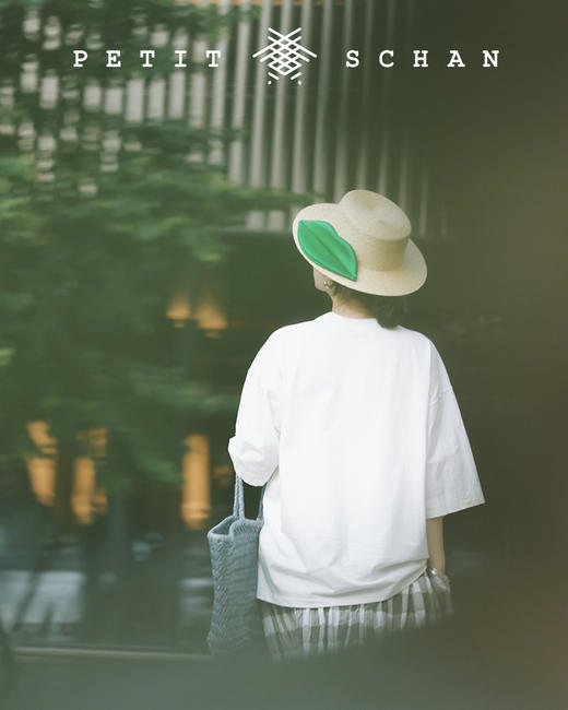 PETIT SCHAN小闪 CLO#041  Staff 五线谱 纸感棉拼接袖Oversize廓形设计款T恤 商品图4