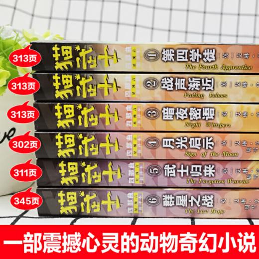 猫武士四部曲（共六册）  适读年龄6-15岁 商品图1