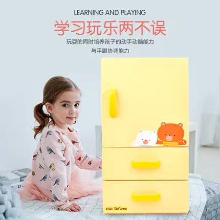 ToyWoo儿童过家家木制小家电冰箱切水果仿真玩具 商品图2