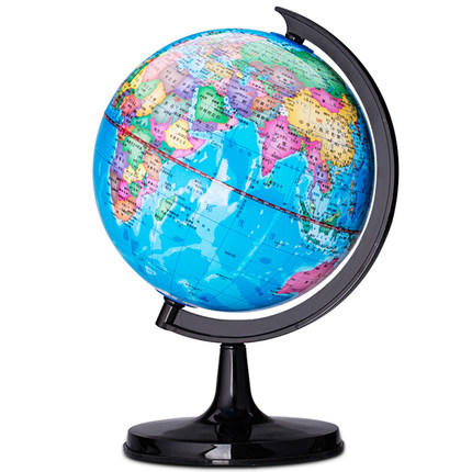 得力地球仪3031(彩色)10.6cm 商品图1