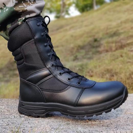 君洛克D13808拉链作战靴战术特种兵训练鞋 商品图0