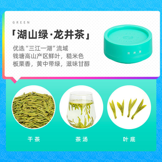 【新茶上市】艺福堂 茶叶 2025新茶 杭州亚运会官方龙井绿茶十连冠 40g 商品图4