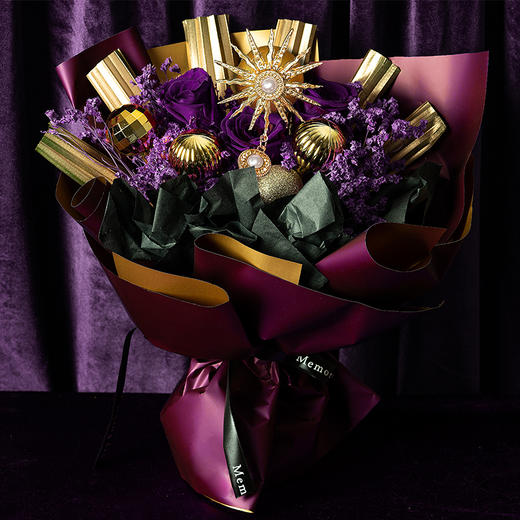 【阿波罗永生守护花】紫色寓意高贵 浪漫 神秘，是真诚不变的情谊 商品图1