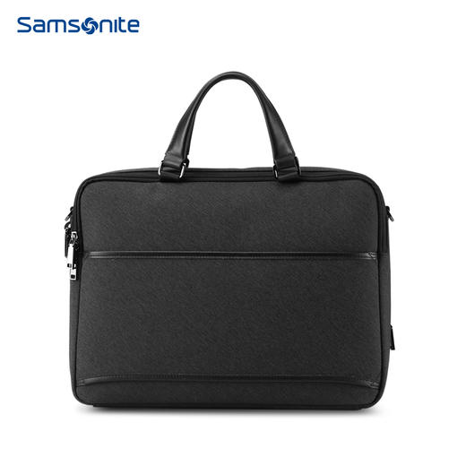 新秀丽立体格纹三仓分区商务公文包NO6*002 商品图5