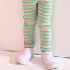 【早秋特价】龙之涵儿童条纹打底裤款薄婴儿条纹小宝宝裤子紧身洋气潮童装外穿 商品缩略图4