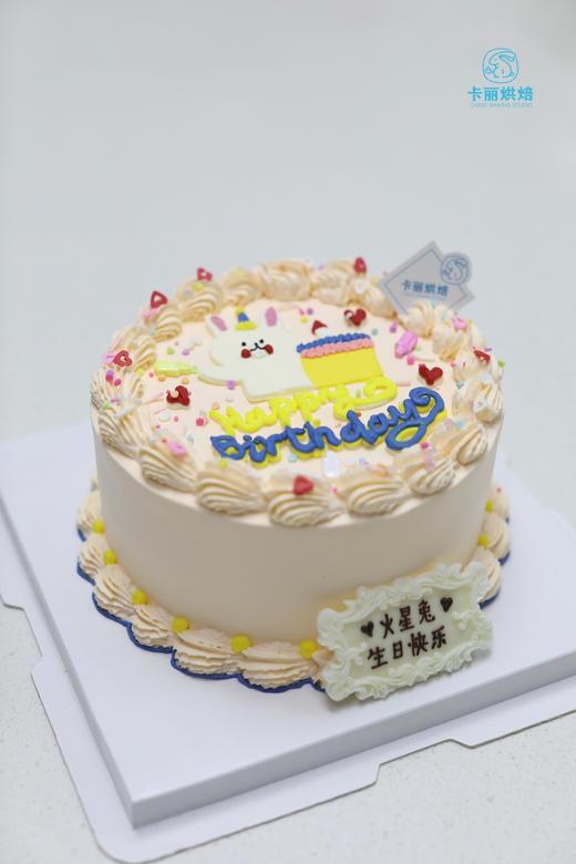 萌萌兔手绘蛋糕 商品图0