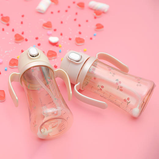 【新款不锈钢吸管杯来了】格罗咪咪GROSMIMI韩国进口宝宝吸管杯学饮杯、吸管嘴配件 商品图3