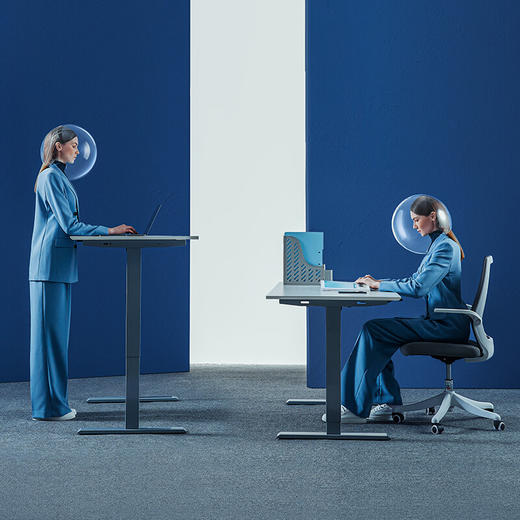 乐班电动升降桌 附午休小秋千 商品图9