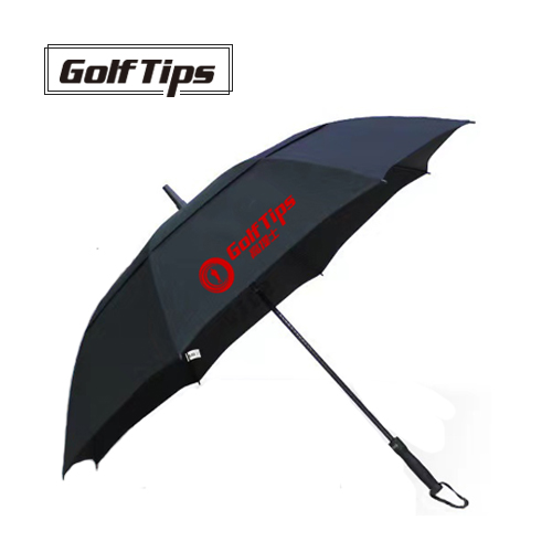 GolfTips高提士 定制版高尔夫长柄双层晴雨两用自动伞